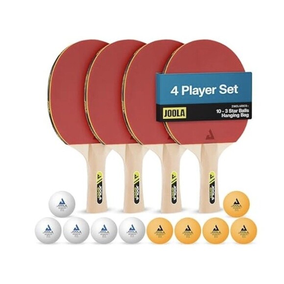 JOOLA Other - JOOLA Family Premium Ping Pong Paddles Set of 4 - Advanced Table